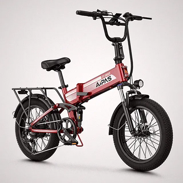 20" 1500W Folding E-Bike Electric Bike Fat Tire Bicycle Commuter Ebike -2026