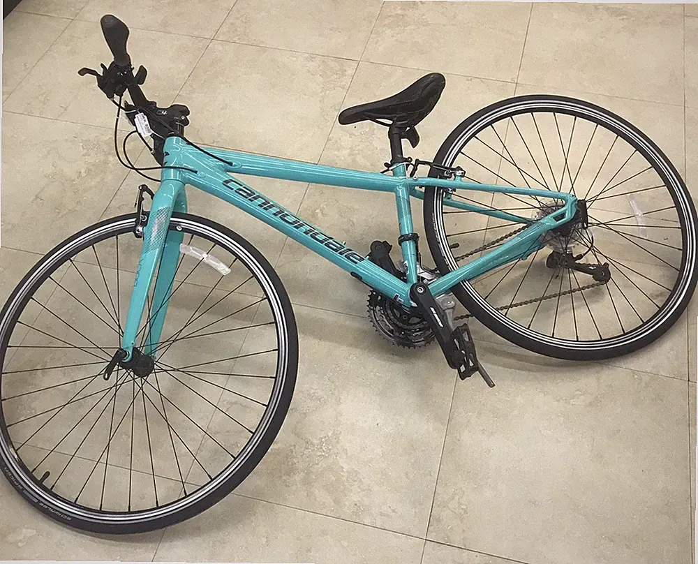 2009 Cannondale QUICK 4 size SMALL Aluminum womens hybrid bike
