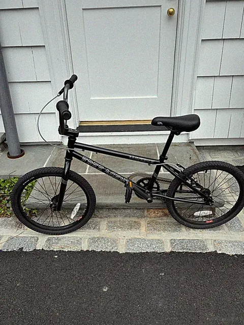 Black 20 inch Free Agent Maverick Bmx Bike