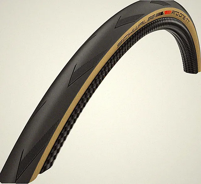Schwalbe Pro One TT Tubeless Easy Addix Road Bike Bicycle Tire Tanwall 700 x 25c